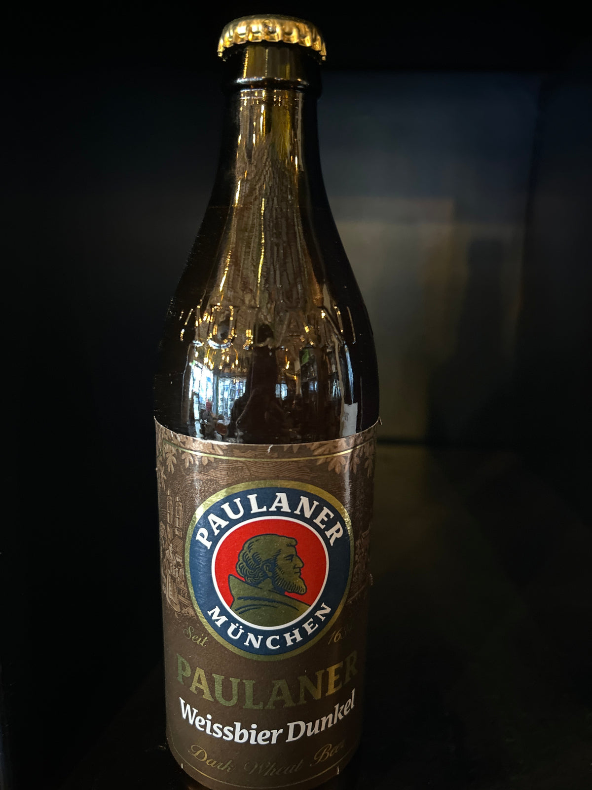 Paulner weissbier dunkel