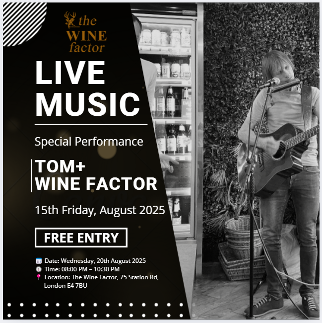 πΆ LIVE MUSIC NIGHT at The Wine Factor πΆ