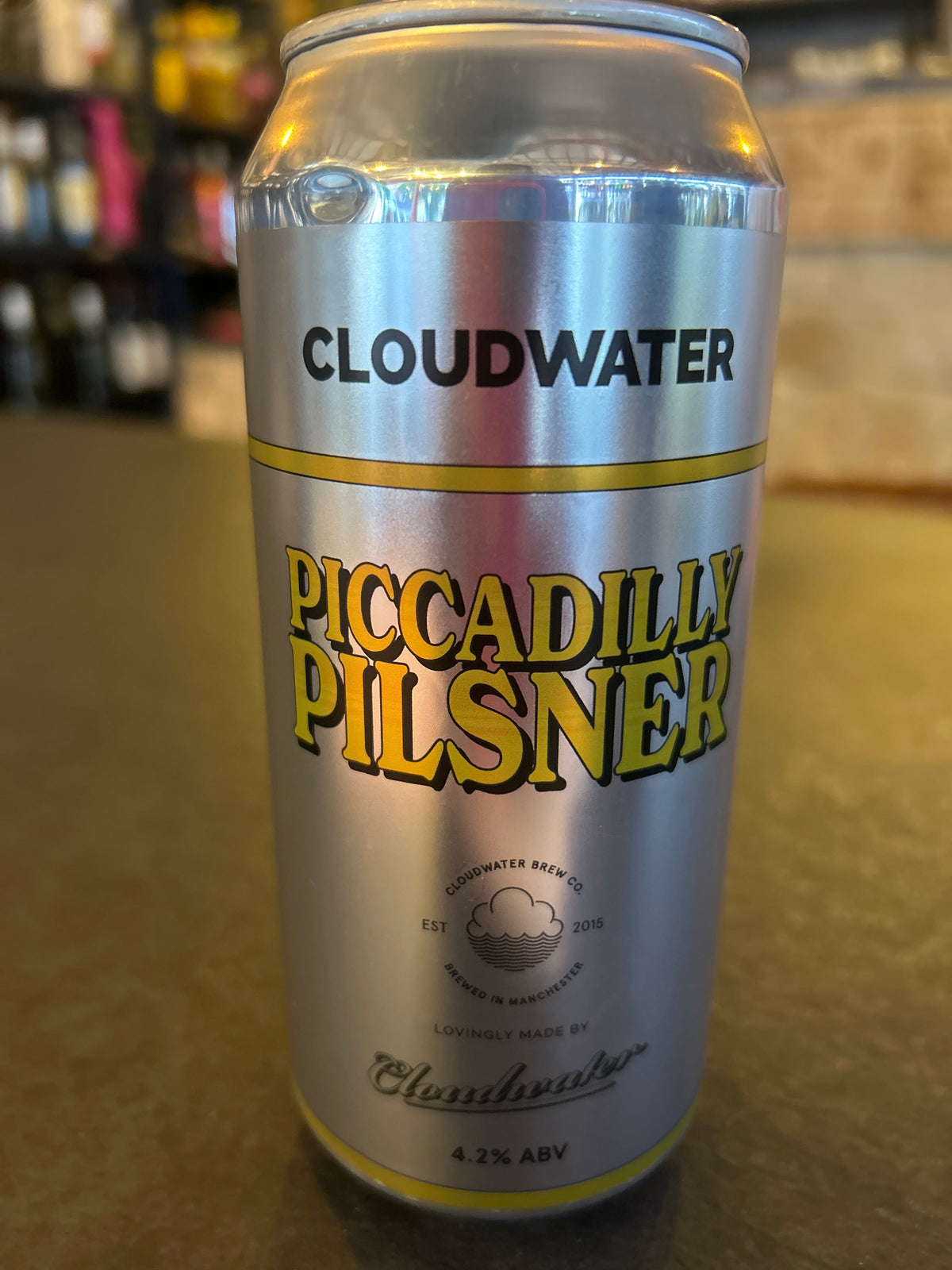 Cloudwater Piccadilly pilsner