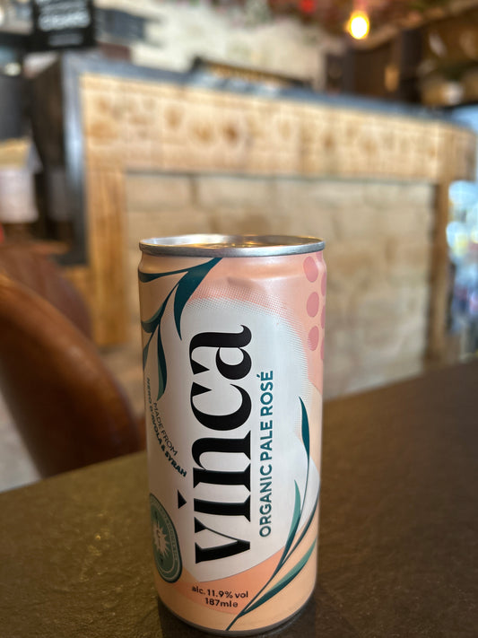 Vinca organic pale rose