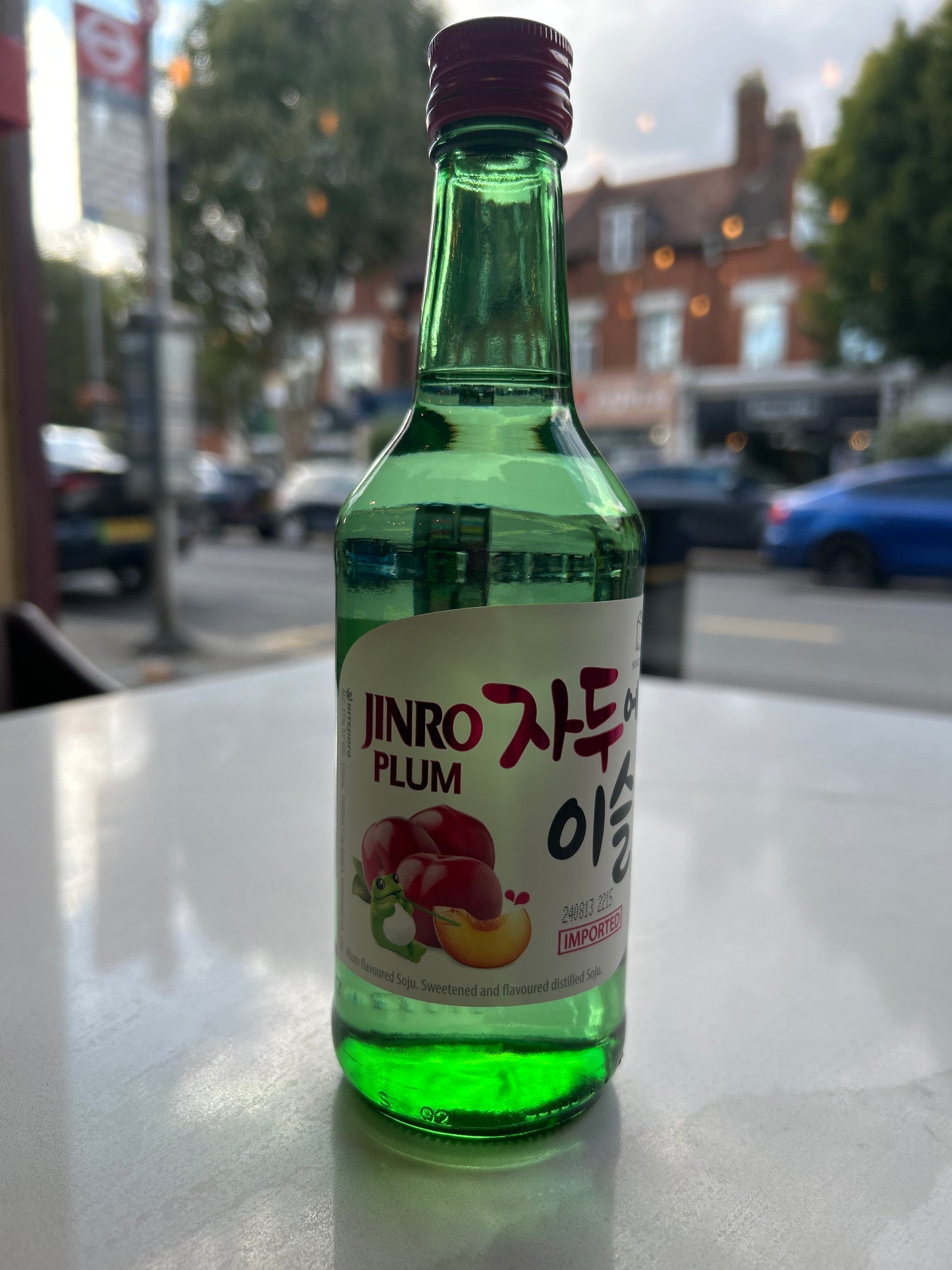 Jinro plum soju