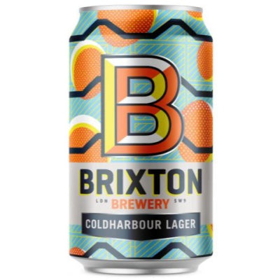 Brixton Coldharbour Lager Can