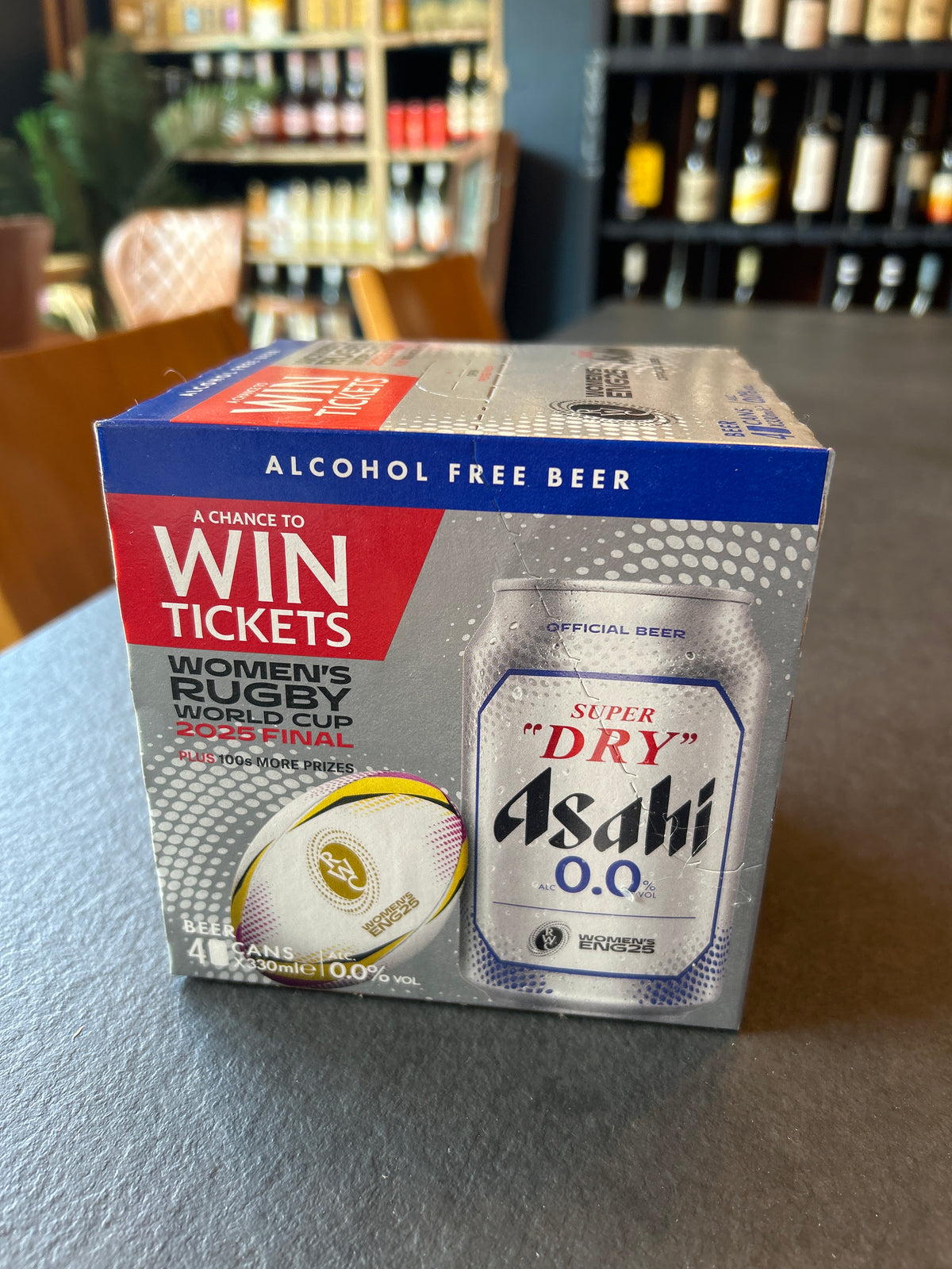 Asahi 0.0 x4 pack