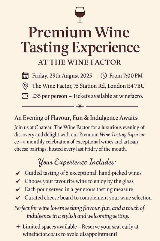 🍷 Premium Wine Tasting Experience