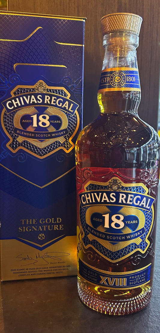 Chivas Regal aged 18 years